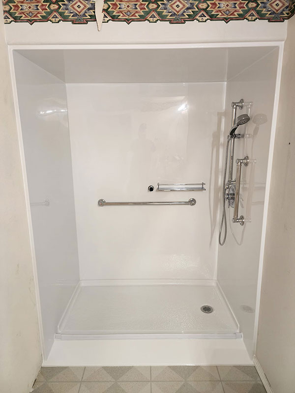 After backyard of house